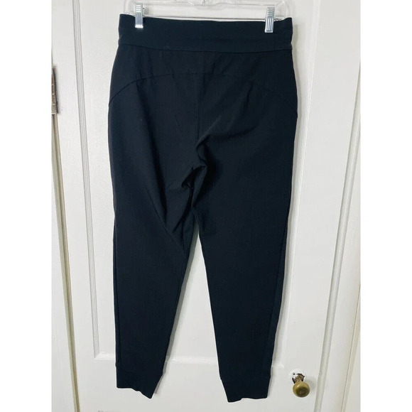 Athleta Headlands Hybrid Trek Jogger Pant 8 Hiking Outdoor Black Stretch Pull On - Picture 6 of 11